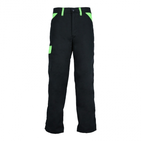 Pantalone STENBERG LAKE (crna - neon zelena)