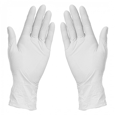 Rukavice Intco Nitrile Bele